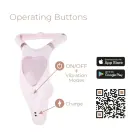AD. Venus + APP Dual Vibrator – 11.2 cm (4.4″) – Pink — Photo 5