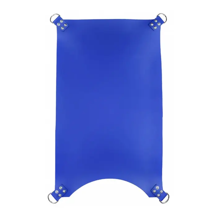 Leather Sling with 4 Points – Blue