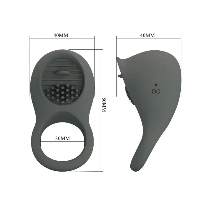 PRETTY LOVE – Master vibrējošs dzimumlocekļa gredzens Foto 6