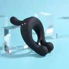 Playboy Pleasure Triple Play Vibrating Ring – Black — Photo 7