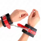 KINK фиксаторы для запястий – чёрные/красные, регулируемые 17-28 см — Фото 4