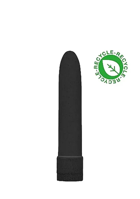Биоразлагаемый вибратор – 14 cm (5.5″) – черный