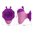 Pretty Love Bumble Bee – mini vibrators – 7 vibrācijas programmas – rozā/violets — Foto 7