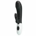 PRETTY LOVE Naughty Bunny Rabbit Vibrator – 20 cm (7.9″) – Black — Photo 7