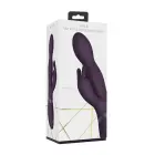 Niva 360° besisukantis triušio vibratorius – 21.5 cm (8.5″) – violetinis — Nuotrauka 1