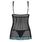 Obsessive Amanta babydoll öösärk – must – S/M — Foto 6