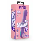 ARIA Exciting AF 2.0 – перезаряжаемый вибратор – RumboTech 10 режимов – индиго – 17 см — Фото 1