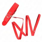 KINK Red Adjustable Collar with Leash 116cm — Photo 1