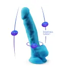 Model 1 Realistic Dildo – 18 cm (7″) – Blue — Photo 7