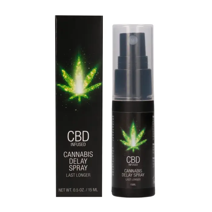 Cobeco Pharma CBD Delay Spray with Hemp Seed Oil – 15 ml