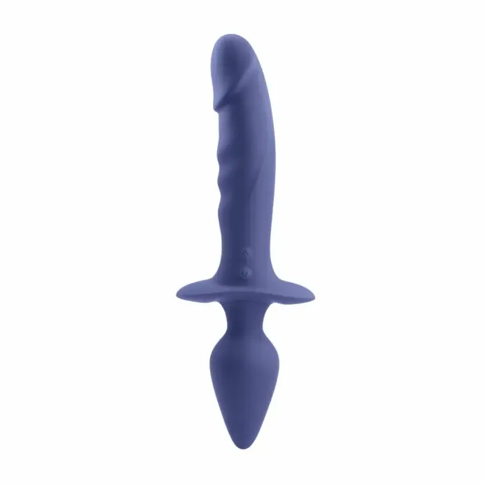 Gender X Dual Defender topeltvibraator – 26 cm (10.23″) – lilla