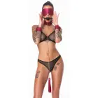 Bad Kitty Fesselset Strass BDSM rinkinys – rožinis — Nuotrauka 3