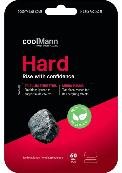 CoolMann Hard поддержка мужской жизнеспособности и энергии – 60 шт.