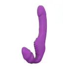 VIBES OF LOVE Double Dipper strap-on vibraator – lilla — Foto 2