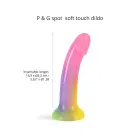 DILDOLLS - STARGAZER įvairiaspalvis dildo – 17.6 cm (6.9″) — Nuotrauka 3