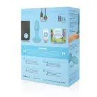 b-Vibe Rimming Petite anālais spraudnis – 12.5 cm – Zils — Foto 3