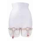 Peaches 'N Creame – pearl garter set – faux leather – rose gold – adjustable 45–66 cm — Photo 4