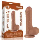 Sliding Skin dvigubo sluoksnių Dong – 17.8 cm (7″) – Ruda — Nuotrauka 1