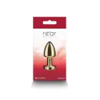 Rear Assets Anal Plug – XS – Gold — Photo 3