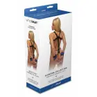 Whipsmart Diamond Wrist Restraint Harness with Adjustable Cuffs – синий — Фото 1