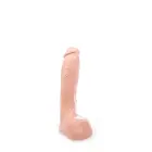 Hung System Jay mažas kūno spalvos dildo – 23 cm (9″) — Nuotrauka 5