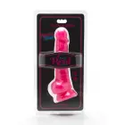 Happy Dicks реалистичный дилдо с присоской – 19 cm (7.5″) – Розовый — Фото 3