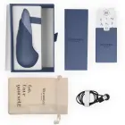 Womanizer Vibe Lay-On Silent UltraWave вибратор – 17.1 см (6.7″) – синий — Фото 6