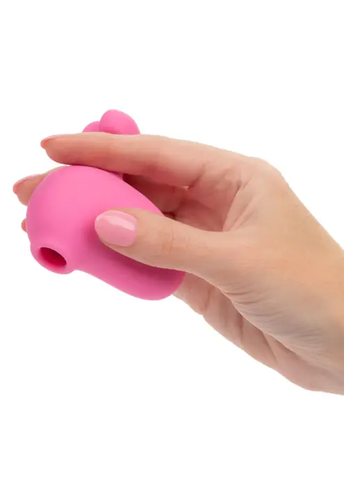 Suck & Play vibrators – 10 cm (4″) – rozā Foto 7