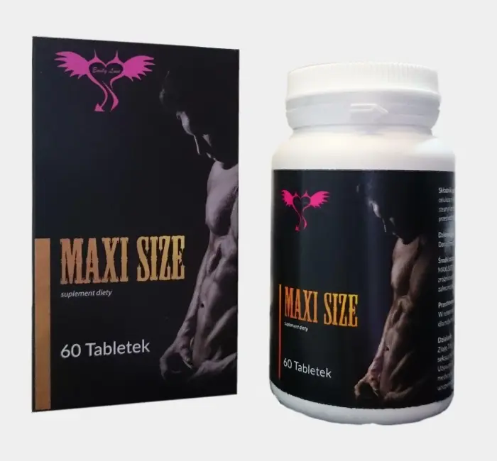 Maxi Size пищевая добавка для мужчин – 60 капсул