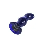 Gleaming Glass Anal Plug – Blue — Photo 8