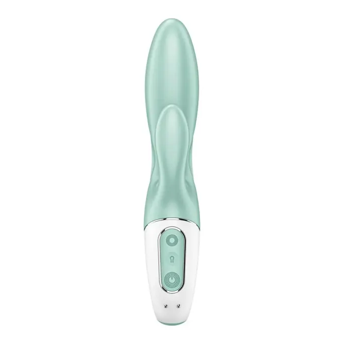 Satisfyer Air Pump Bunny 5 Connect App клиторальный стимулятор – зеленый
