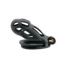 HIDDEN DESIRE Penis Prison Chastity Cage – Black — Photo 3