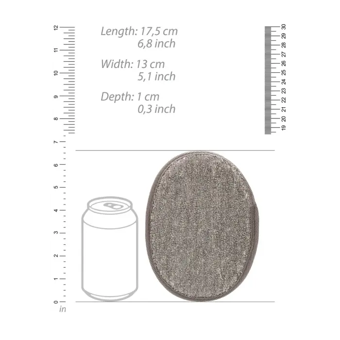 Touché ovāls vannas sūklis Foto 3