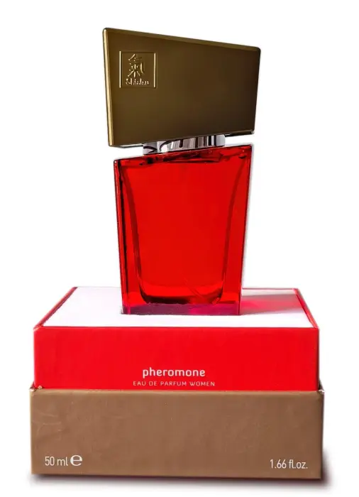 SHIATSU Pheromone Perfume for Women – Red – 50 ml