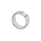 Fancy Steel Donut dzimumlocekļa gredzens – 5.0 cm — Foto 1