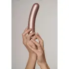 Lygus silikoninis G taško dildo – 17 cm (7″) – rožinis — Nuotrauka 5
