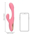 Flapping G-punkta truša vibrators – rozā — Foto 11