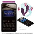 FRANZ Dual Motor App-Controlled Vibrator – Pink — Photo 20