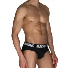 Macho MCH007 – classic men's briefs with push-up cup – black – S — Photo 1
