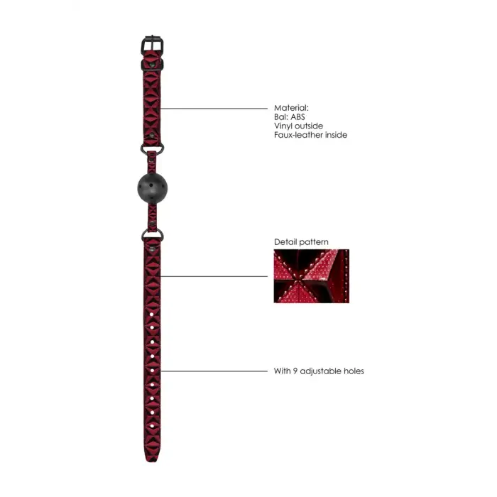 Breathable Ball Gag Foto 5