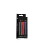 Ouch! Teasing Massage Wax Candles – 4 pcs – Multicolored — Photo 1