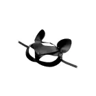 Bad Kitten Leather Cat Mask – Black — Photo 3