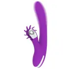 Fun Function Bunny Funny Vibration 2.0 triušio vibratorius – 24 cm (9.5″) – rožinis — Nuotrauka 2