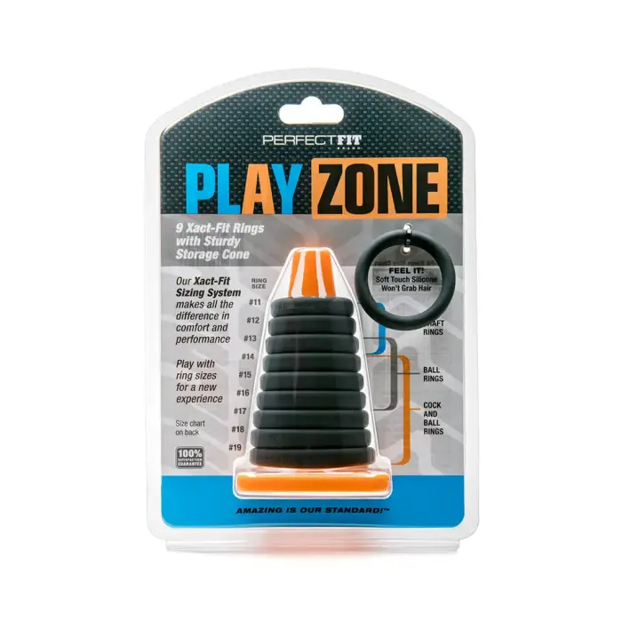 Perfect Fit Play Zone peeniserõngaste komplekt – 9 Xact-Fit rõngast