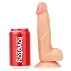 LoveToy The Ultra Soft Dude – reālistisks dildo – TPE – miesas krāsa – 20,3 cm — Foto 7