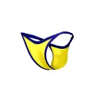 Justin+Simon bikini peldkostīms – dzeltens – One size — Foto 8