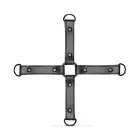 Ouch! Adjustable Faux Leather Hogtie Restraint Set – Black — Photo 4