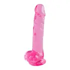 Bubblegum Blast Twinkle Jam – jelly dildo with suction cup – pink – 22 cm — Photo 3