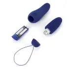 B Swish Bnaughty Deluxe Unleashed Bullet – 9.1 cm (3.6″) – Blue — Photo 3