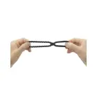 DUAL RING - Vibrating Cock Ring - Black — Photo 8